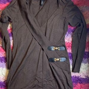 Inc. international concepts brown tunic